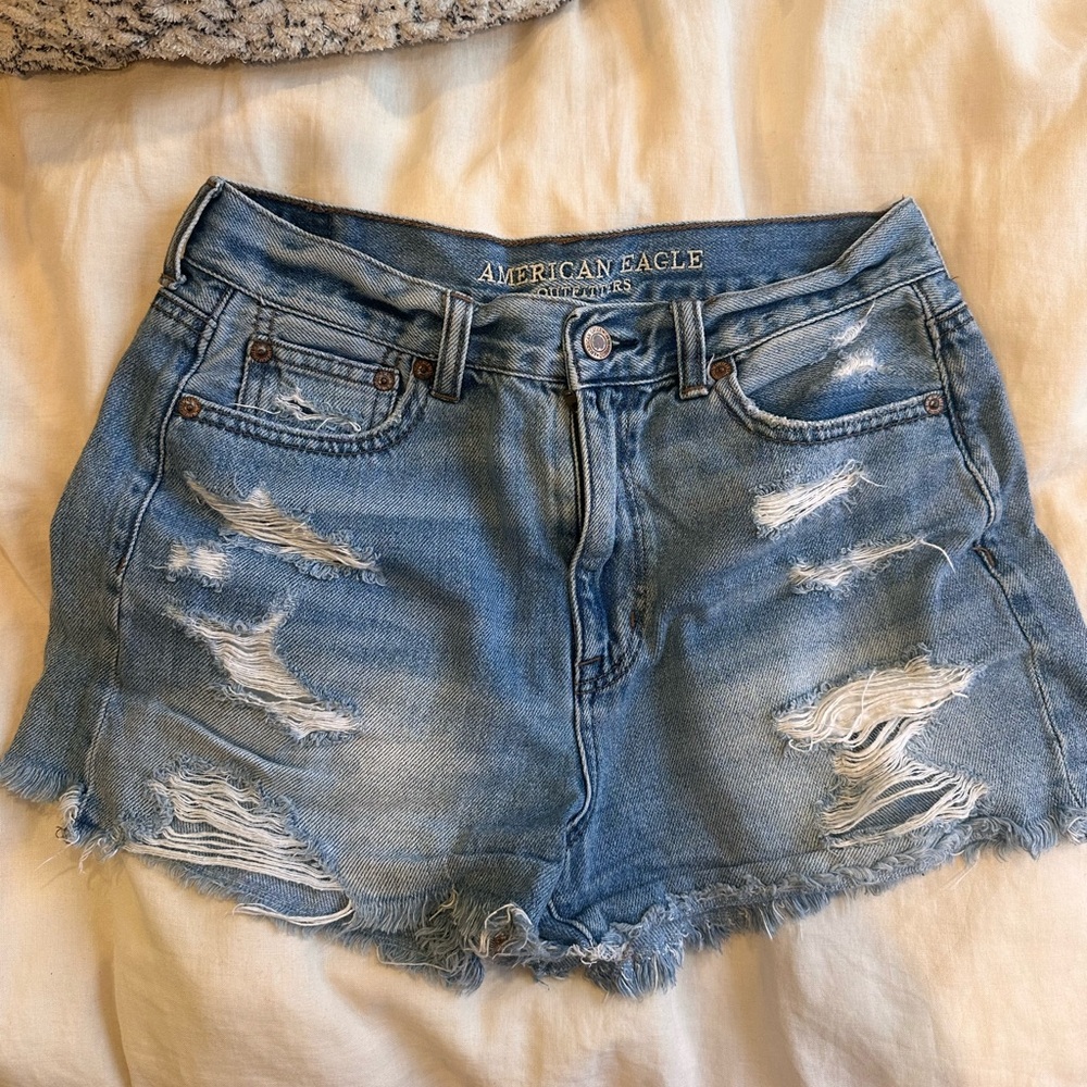 Levi's Light Blue Denim Shorts